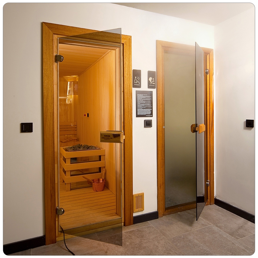 Sauna, Steam Room Wooden Door Handle